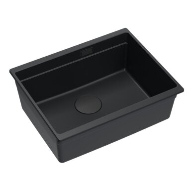 granito kriauklė Logan 100 Black