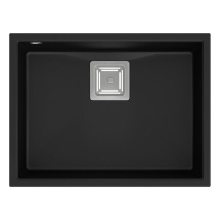 granito kriauklė DAVID 50 Black 4 granito kriauklė DAVID 50 Black 4