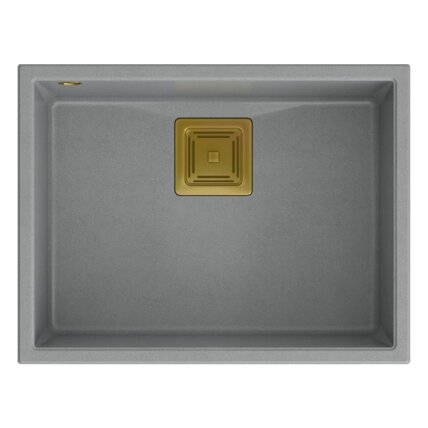 granito kriauklė DAVID 50 Grey Metallic 3 granito kriauklė DAVID 50 Grey Metallic 3