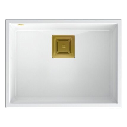 granito kriauklė DAVID 50 White 3 granito kriauklė DAVID 50 White 3