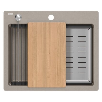 granito kriauklė KURT 110 WORKSTATION BEIGE 10