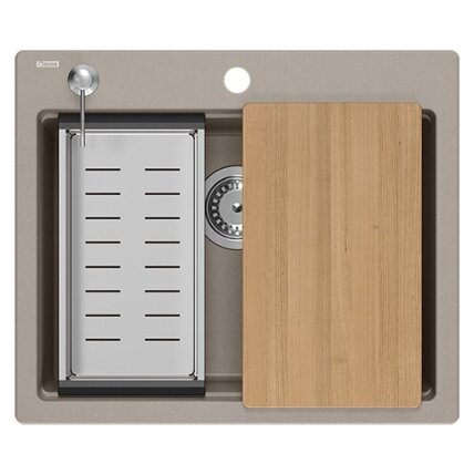 granito kriauklė KURT 110 WORKSTATION BEIGE 2 granito kriauklė KURT 110 WORKSTATION BEIGE 2