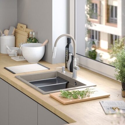 granito kriauklė KURT 110 WORKSTATION BEIGE 8