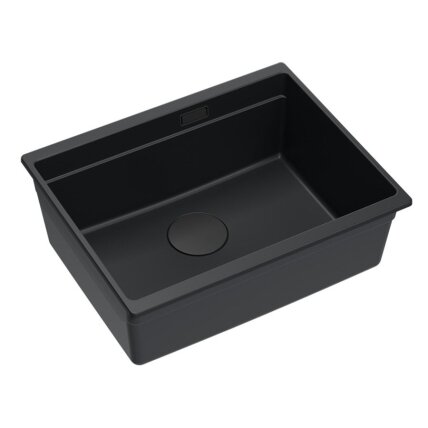 granito kriauklė Logan 100 Black 1