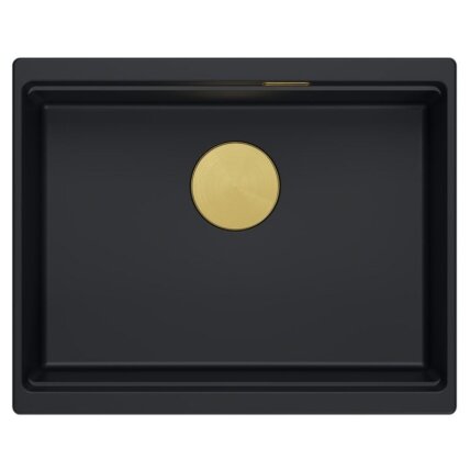 granito kriauklė Logan 100 Black 3