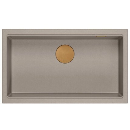 granito kriauklė Logan 110 Beige 4