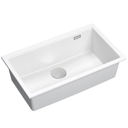 granito kriauklė Logan 110 White 8