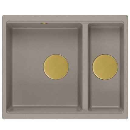 granito kriauklė Logan 150 Beige 3