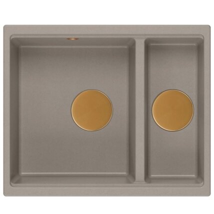 granito kriauklė Logan 150 Beige 5