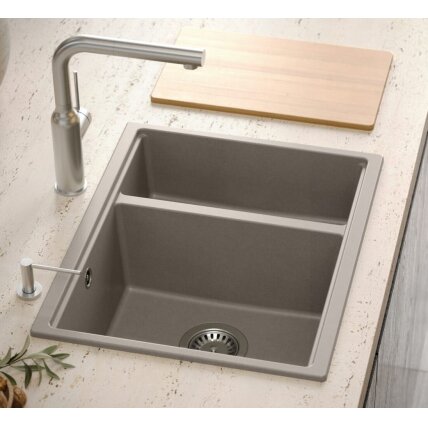 granito kriauklė Logan 150 Beige 6