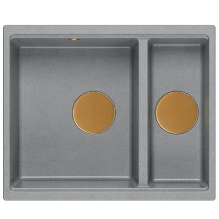 granito kriauklė Logan 150 Grey Metallic 5 granito kriauklė Logan 150 Grey Metallic 5