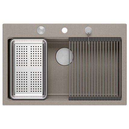granito kriauklė MARC 110 WORKSTATION Beige 3