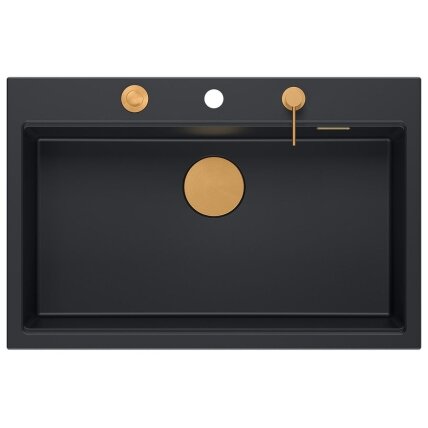 granito kriauklė MARC 110 WORKSTATION Black 6