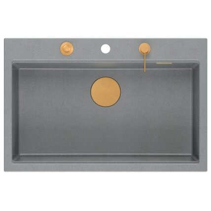 granito kriauklė MARC 110 WORKSTATION Grey Metallic 5 granito kriauklė MARC 110 WORKSTATION Grey Metallic 5