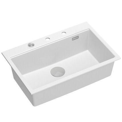 granito kriauklė MARC 110 WORKSTATION White 6