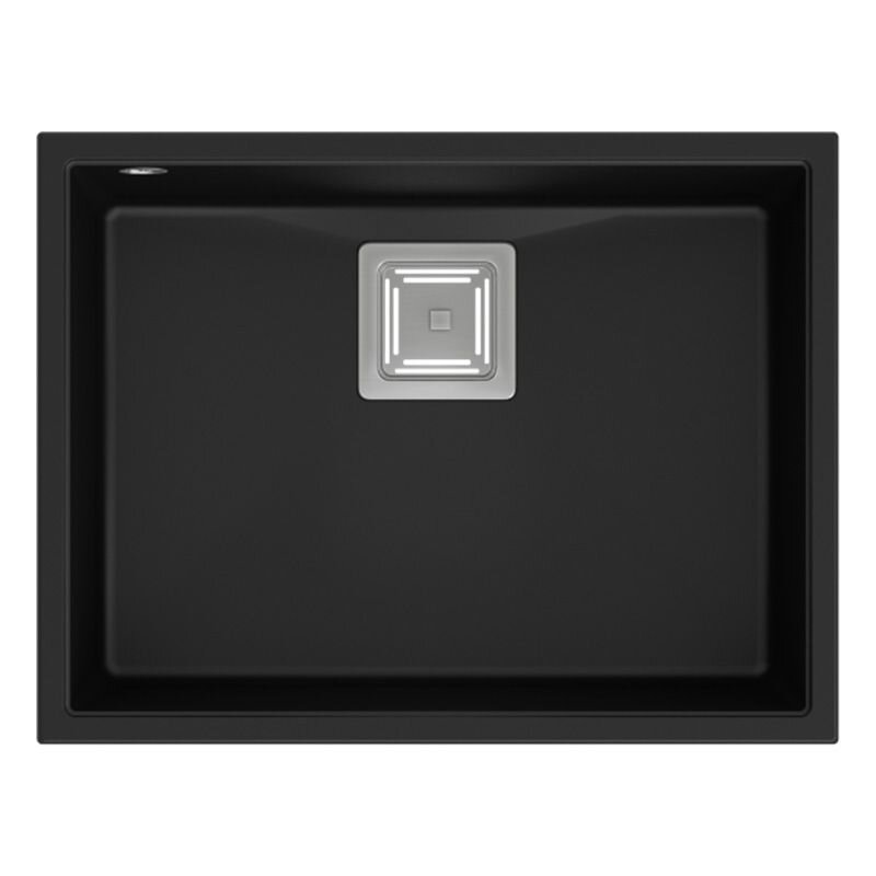 granito kriauklė DAVID 50 Black 4 granito kriauklė DAVID 50 Black 4