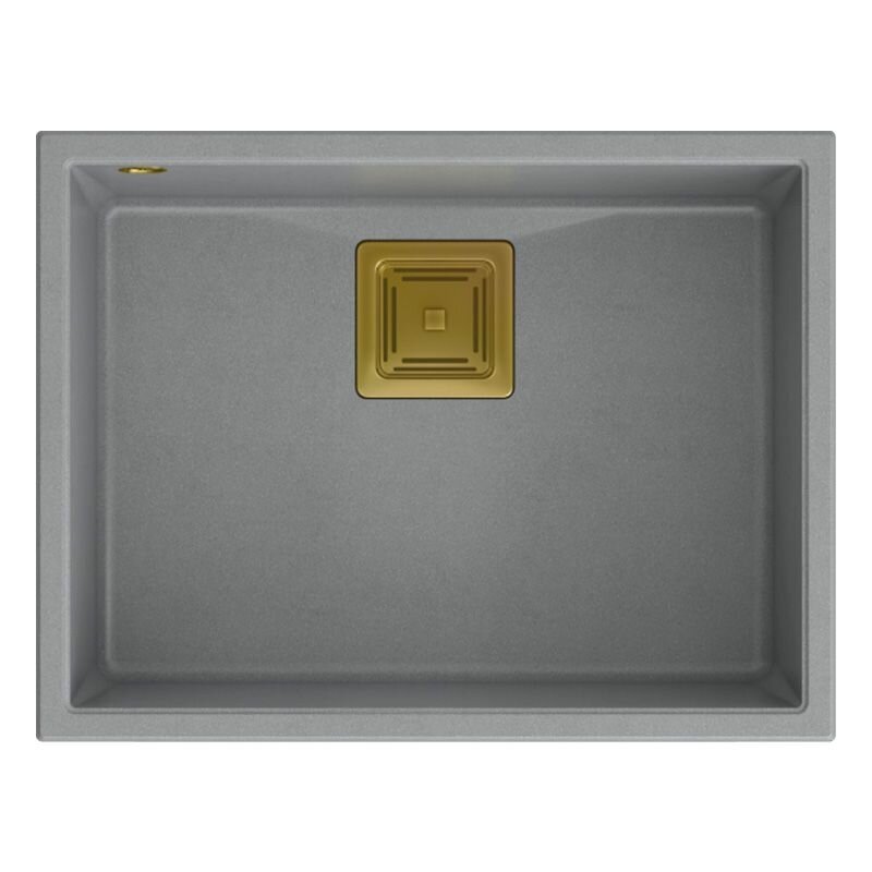 granito kriauklė DAVID 50 Grey Metallic 3 granito kriauklė DAVID 50 Grey Metallic 3