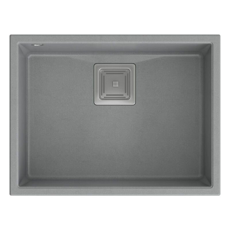 granito kriauklė DAVID 50 Grey Metallic 4