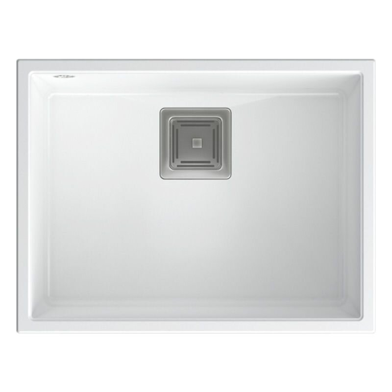 granito kriauklė DAVID 50 White 4 granito kriauklė DAVID 50 White 4