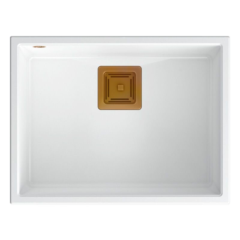 granito kriauklė DAVID 50 White 5 granito kriauklė DAVID 50 White 5