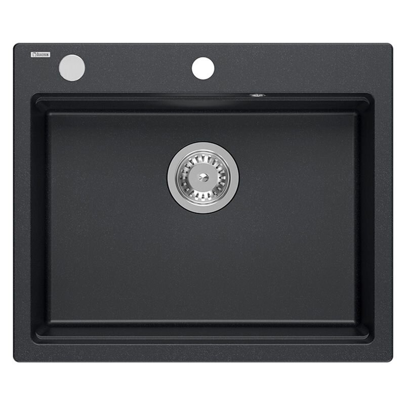 granito kriauklė KURT 110 WORKSTATION Black Dotted 6