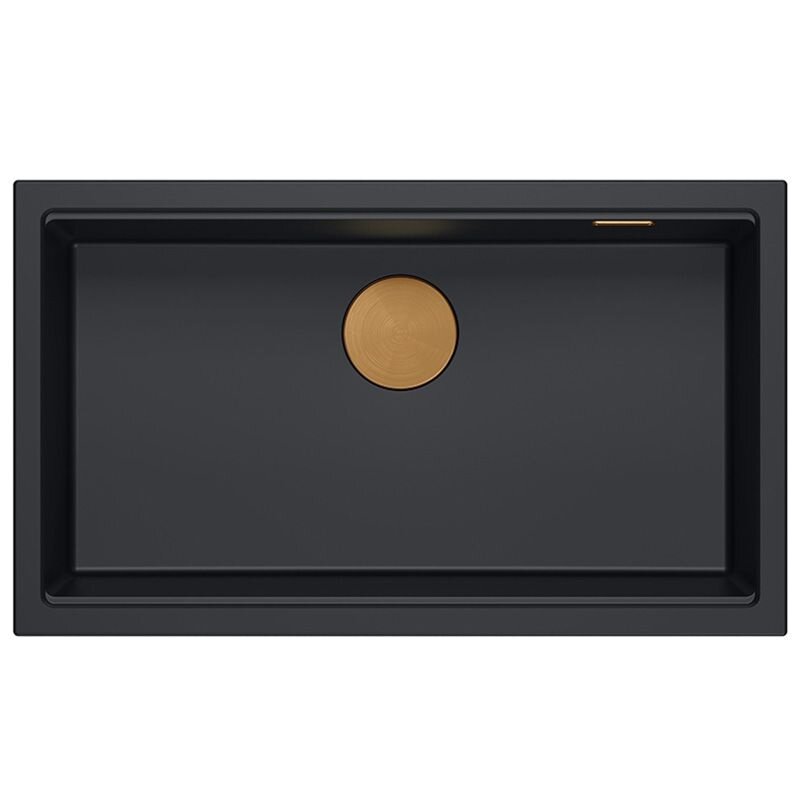 granito kriauklė Logan 110 Black 5