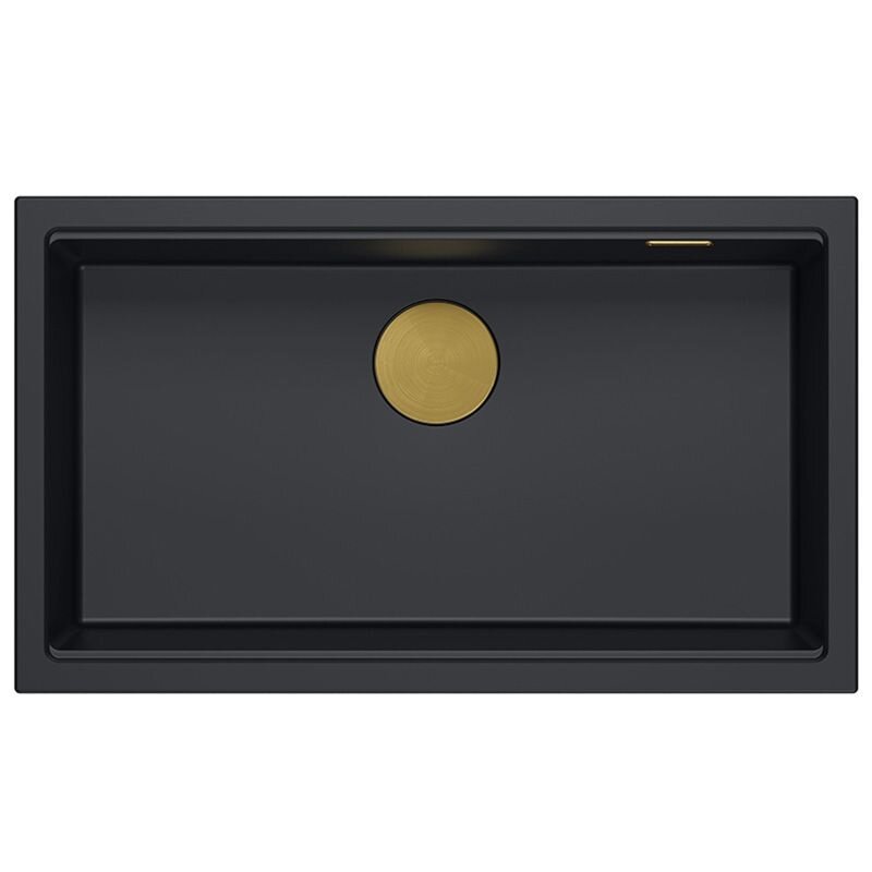 granito kriauklė Logan 110 Black 4