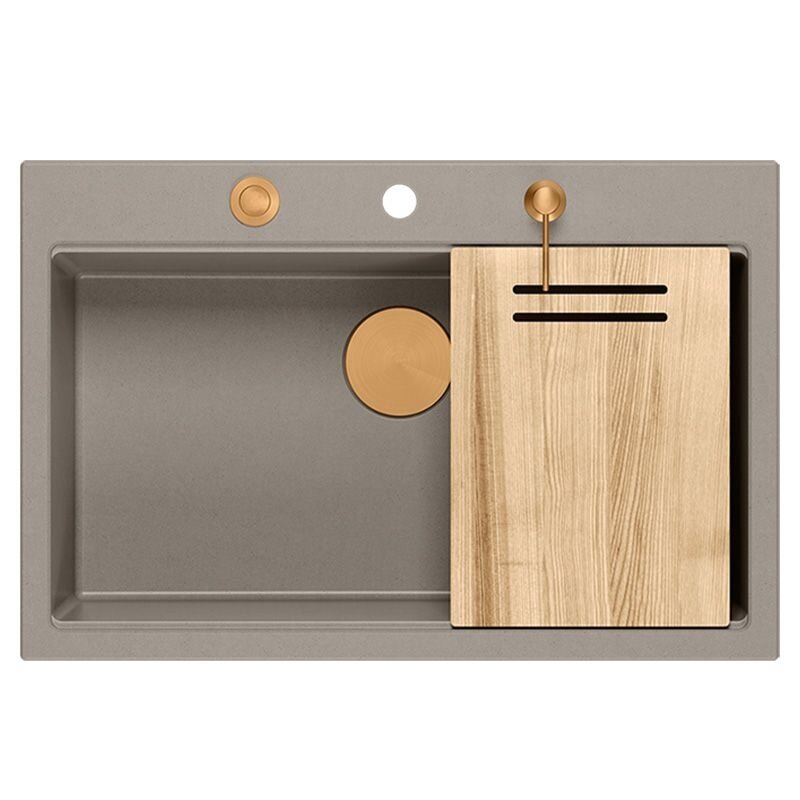 granito kriauklė MARC 110 WORKSTATION Beige 4