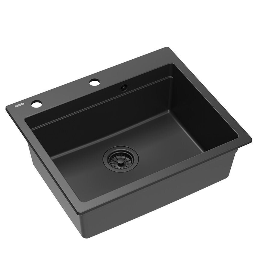 granito kriauklė KURT 110 WORKSTATION Black 5