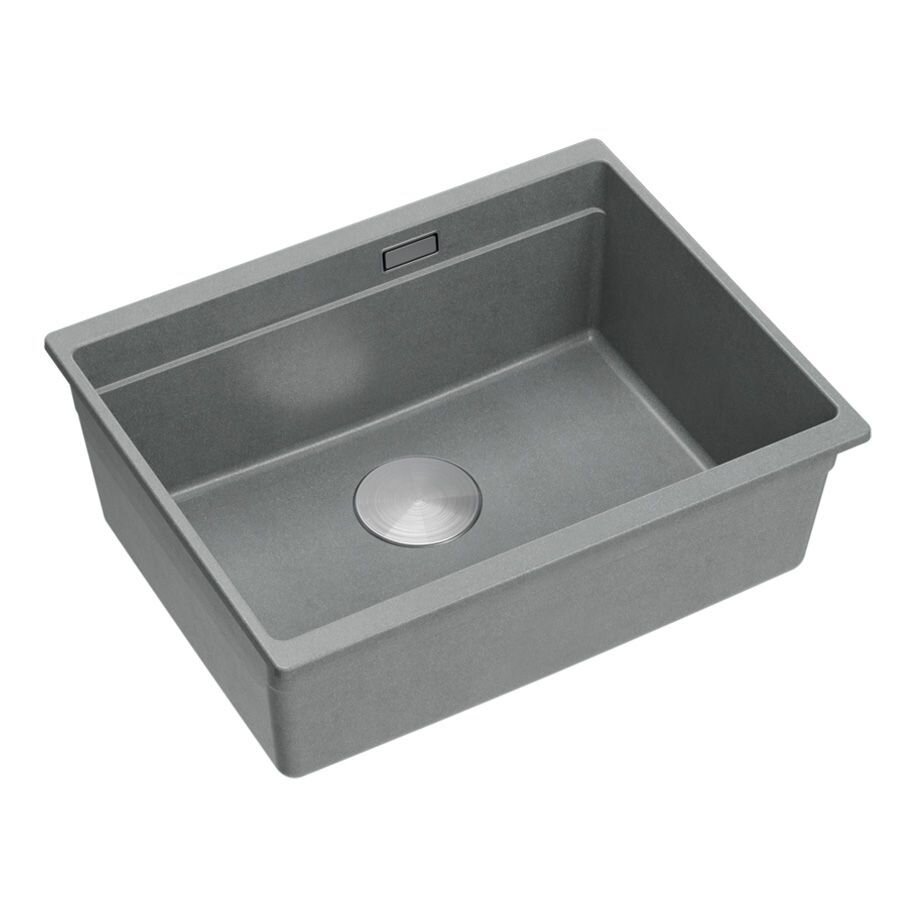 granito kriauklė Logan 100 Grey Metallic 10
