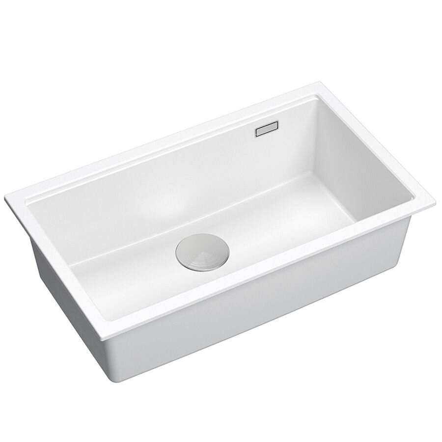 granito kriauklė Logan 110 White 1