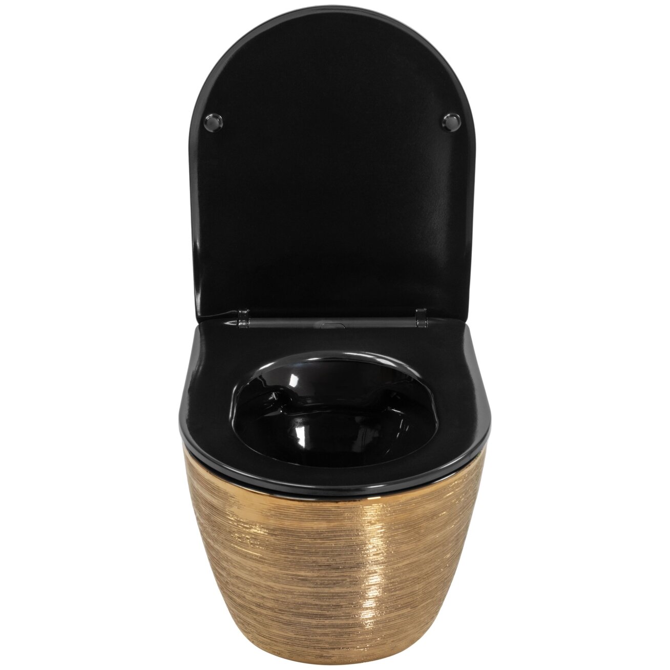 Klozetas pakabinamas Carlo Flat Brush Gold 3 Klozetas pakabinamas Carlo Flat Brush Gold 3