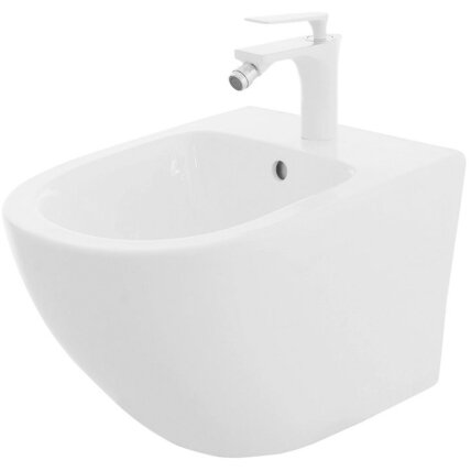 Klozetas WC Carlo Flat Mini Rimless + Bide Carlio Mini 2 Klozetas WC Carlo Flat Mini Rimless + Bide Carlio Mini 2
