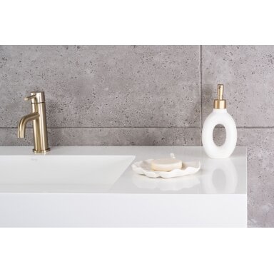 Konglomerato praustuvas Archi 75 CM White