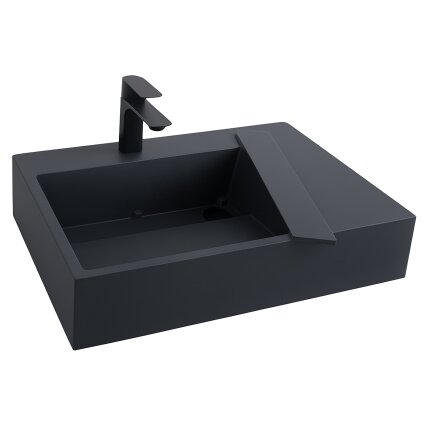 Konglomerato praustuvas Archi 90 CM Grey MATT 8
