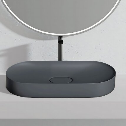 Konglomerato praustuvas IRIS 71 CM GREY MATT Konglomerato praustuvas IRIS 71 CM GREY MATT
