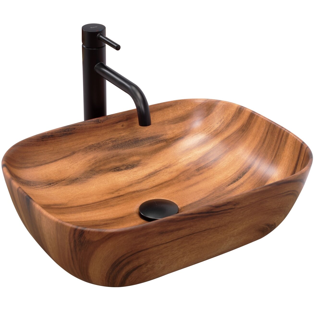 Kriauklė stalviršio Belinda Wood Mat