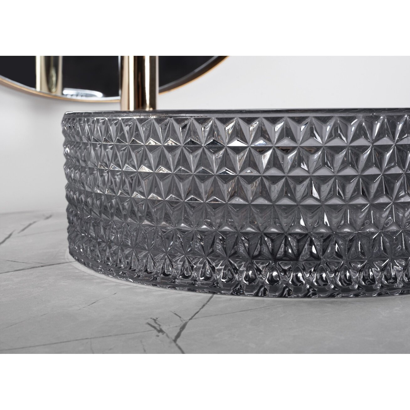 Kriauklė stalviršio Cristal 35 Black 5 Kriauklė stalviršio Cristal 35 Black 5