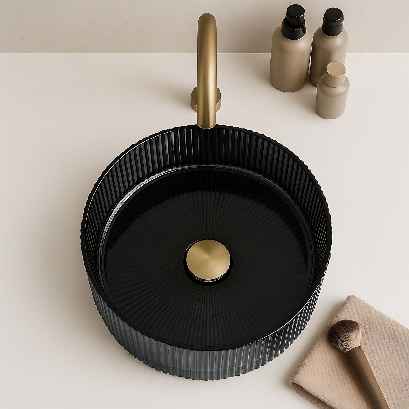 Kriauklė stalviršio Ingrid 36 Black 2 Kriauklė stalviršio Ingrid 36 Black 2