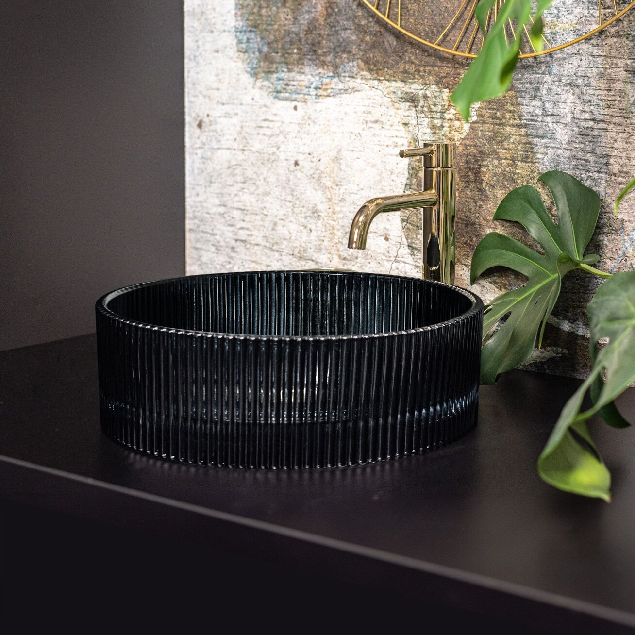 Kriauklė stalviršio Ingrid Black 3 Kriauklė stalviršio Ingrid Black 3