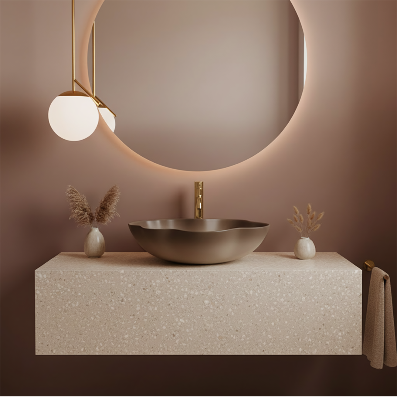 Kriauklė stalviršio Pearl Ombre 4