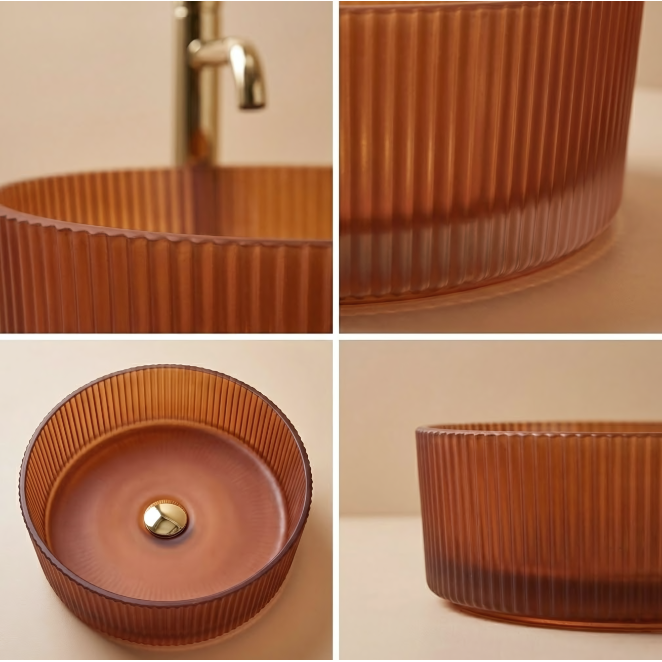 Kriauklė stalviršio Suri Brown 3