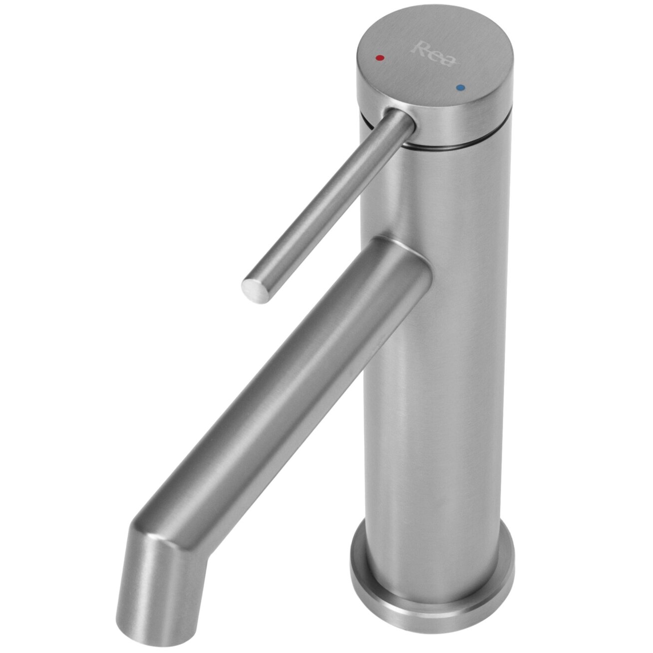 Kriauklės maišytuvas Foss Nickel Brush Low 4 Kriauklės maišytuvas Foss Nickel Brush Low 4