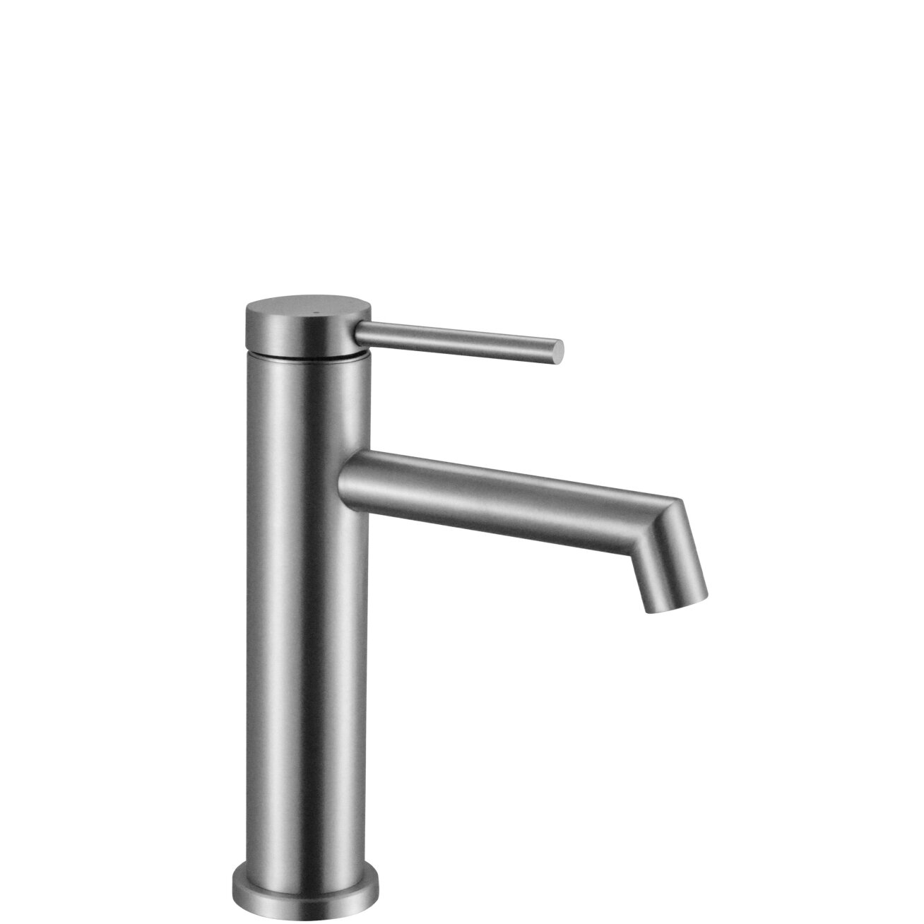 Kriauklės maišytuvas Foss Nickel Brush Low Kriauklės maišytuvas Foss Nickel Brush Low