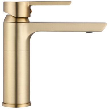 Kriauklės maišytuvas Argus GOLD BRUSH Low