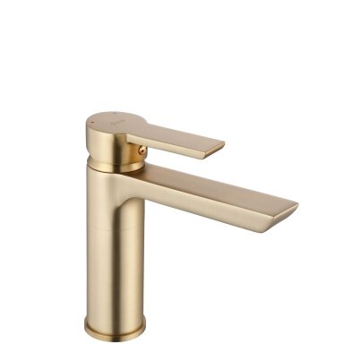 Kriauklės maišytuvas Argus GOLD BRUSH Low