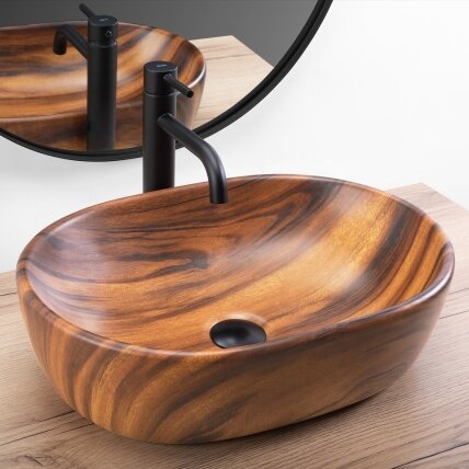 Kriauklė stalviršio AMELIA WOOD MATT 6