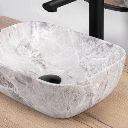 Kriauklė stalviršio Belinda mini stone matt 2 Kriauklė stalviršio Belinda mini stone matt 2