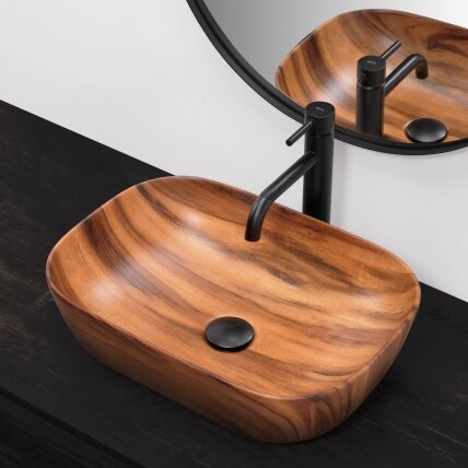 Kriauklė stalviršio Belinda Wood Mat 3 Kriauklė stalviršio Belinda Wood Mat 3