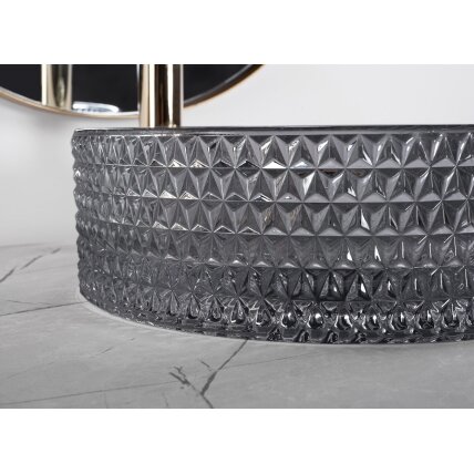 Kriauklė stalviršio Cristal 35 Black 5
